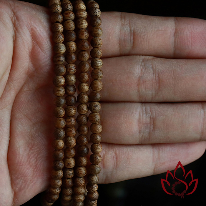 Vòng Trầm Hương 216 Hạt | 4 Ly | Trầm Tốc Kiến Tự Nhiên Lâu Năm